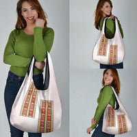 Lithuania Folk Pattern Vytis Motif Grocery Bag