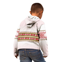 Lithuania Folk Pattern Vytis Motif Kid Hoodie