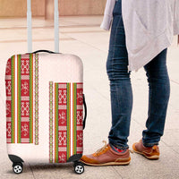 Lithuania Folk Pattern Vytis Motif Luggage Cover