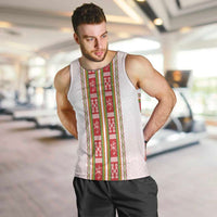 Lithuania Folk Pattern Vytis Motif Men Tank Top
