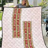 Lithuania Folk Pattern Vytis Motif Quilt