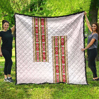 Lithuania Folk Pattern Vytis Motif Quilt
