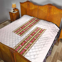 Lithuania Folk Pattern Vytis Motif Quilt