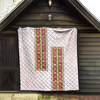 Lithuania Folk Pattern Vytis Motif Quilt