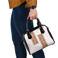 Lithuania Folk Pattern Vytis Motif Shoulder Handbag