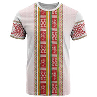 Lithuania Folk Pattern Vytis Motif T Shirt