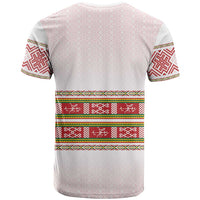 Lithuania Folk Pattern Vytis Motif T Shirt