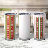 Lithuania Folk Pattern Vytis Motif Tumbler Cup