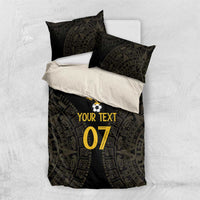 Mexico Football Custom Bedding Set Viva Mexicana Aztec Inspired
