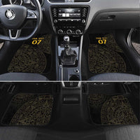 Mexico Football Custom Car Mats Viva Mexicana Aztec Inspired