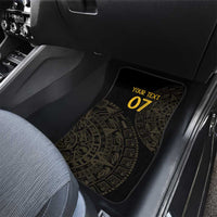 Mexico Football Custom Car Mats Viva Mexicana Aztec Inspired