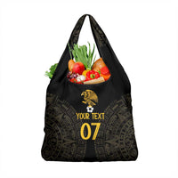 Mexico Football Custom Grocery Bag Viva Mexicana Aztec Inspired