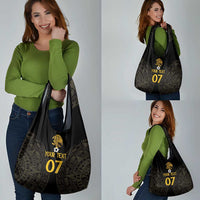 Mexico Football Custom Grocery Bag Viva Mexicana Aztec Inspired