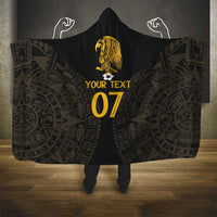 Mexico Football Custom Hooded Blanket Viva Mexicana Aztec Inspired