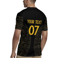 Mexico Football Custom Rugby Jersey Viva Mexicana Aztec Inspired