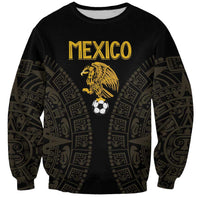 Mexico Football Custom Sweatshirt Viva Mexicana Aztec Inspired
