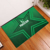 Pakistan Cricket World Cup 2024 Rubber Doormat Star Jersey Inspired - Wonder Print Shop