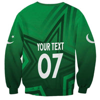 Pakistan Cricket World Cup 2024 Sweatshirt Star Jersey Inspired - Wonder Print Shop