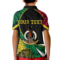 Personalised Vanuatu Kid Polo Shirt Independence Day Yumi 43 - Wonder Print Shop