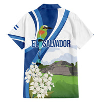 El Salvador Tazumal Family Matching Summer Maxi Dress and Hawaiian Shirt Flor de Izote with Torogoz Bird - Wonder Print Shop