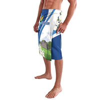 El Salvador Tazumal Lavalava Flor de Izote with Torogoz Bird - Wonder Print Shop