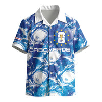 Cabo Verde WC2026 Prematch Guernsey Inspired Custom Kid Hawaiian Shirt Tubaroes Azuis Making History