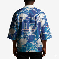 Cabo Verde WC2026 Prematch Guernsey Inspired Custom Kimono Tubaroes Azuis Making History