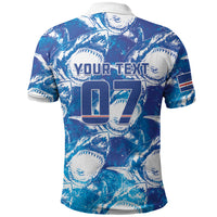 Cabo Verde WC2026 Prematch Guernsey Inspired Custom Polo Shirt Tubaroes Azuis Making History