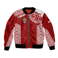 Personalised Tonga Rugby Bomber Jacket Mate Ma'a Tonga Champions LT7 - Wonder Print Shop