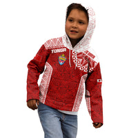 Personalised Tonga Rugby Kid Hoodie Mate Ma'a Tonga Champions - Wonder Print Shop
