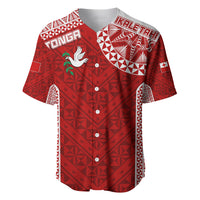 Personalised Tonga Rugby Baseball Jersey Ikale Tahi Champions World Cup 2023 LT7 - Wonder Print Shop