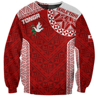 Personalised Tonga Rugby Sweatshirt Ikale Tahi Champions World Cup 2023 - Wonder Print Shop