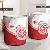 Georgia Rugby Custom Borjgalosnebi Laundry Basket Champions Lelos