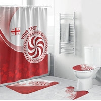 Georgia Rugby Custom Borjgalosnebi Bathroom Set Champions Lelos