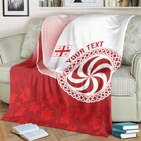 Georgia Rugby Custom Borjgalosnebi Blanket Champions Lelos