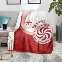 Georgia Rugby Custom Borjgalosnebi Blanket Champions Lelos
