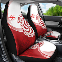 Georgia Rugby Custom Borjgalosnebi Car Seat Cover Champions Lelos