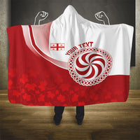 Georgia Rugby Custom Borjgalosnebi Hooded Blanket Champions Lelos