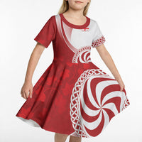 Georgia Rugby Custom Borjgalosnebi Kid Short Sleeve Dress Champions Lelos