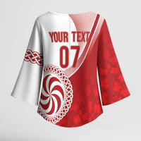 Georgia Rugby Custom Borjgalosnebi Kimono Sleeve Blouse Champions Lelos