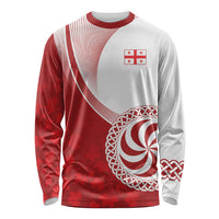Georgia Rugby Custom Borjgalosnebi Long Sleeve Shirt Champions Lelos