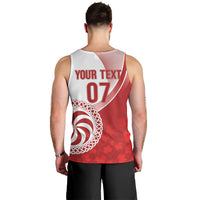 Georgia Rugby Custom Borjgalosnebi Men Tank Top Champions Lelos