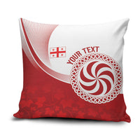 Georgia Rugby Custom Borjgalosnebi Pillow Cover Champions Lelos