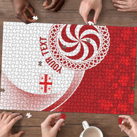 Georgia Rugby Custom Borjgalosnebi Puzzle Champions Lelos