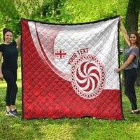 Georgia Rugby Custom Borjgalosnebi Quilt Champions Lelos