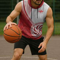 Georgia Rugby Custom Borjgalosnebi Sleeveless Hoodie Champions Lelos