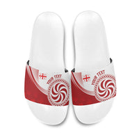 Georgia Rugby Custom Borjgalosnebi Slide Sandals Champions Lelos
