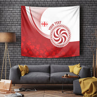 Georgia Rugby Custom Borjgalosnebi Tapestry Champions Lelos