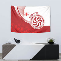 Georgia Rugby Custom Borjgalosnebi Tapestry Champions Lelos