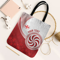 Georgia Rugby Custom Borjgalosnebi Tote Bag Champions Lelos